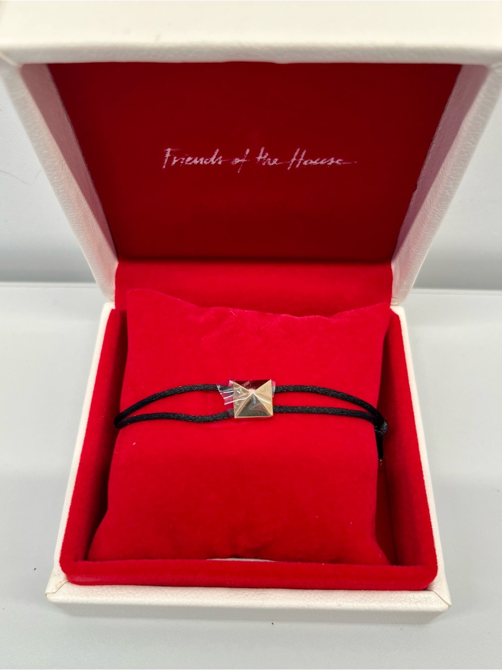 NWT - Valentino Garavani Roman Stud Cord Bracelet - Friends of the House - Gift